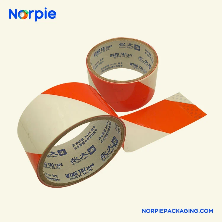 سرخ اور سفید انتباہی ٹیپ